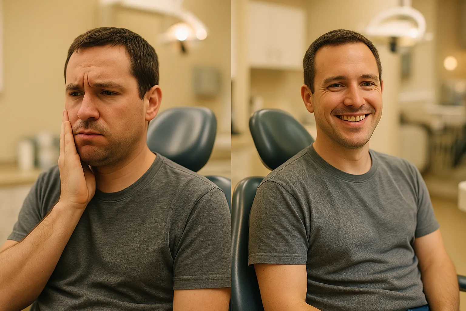 Root Canals Before and After