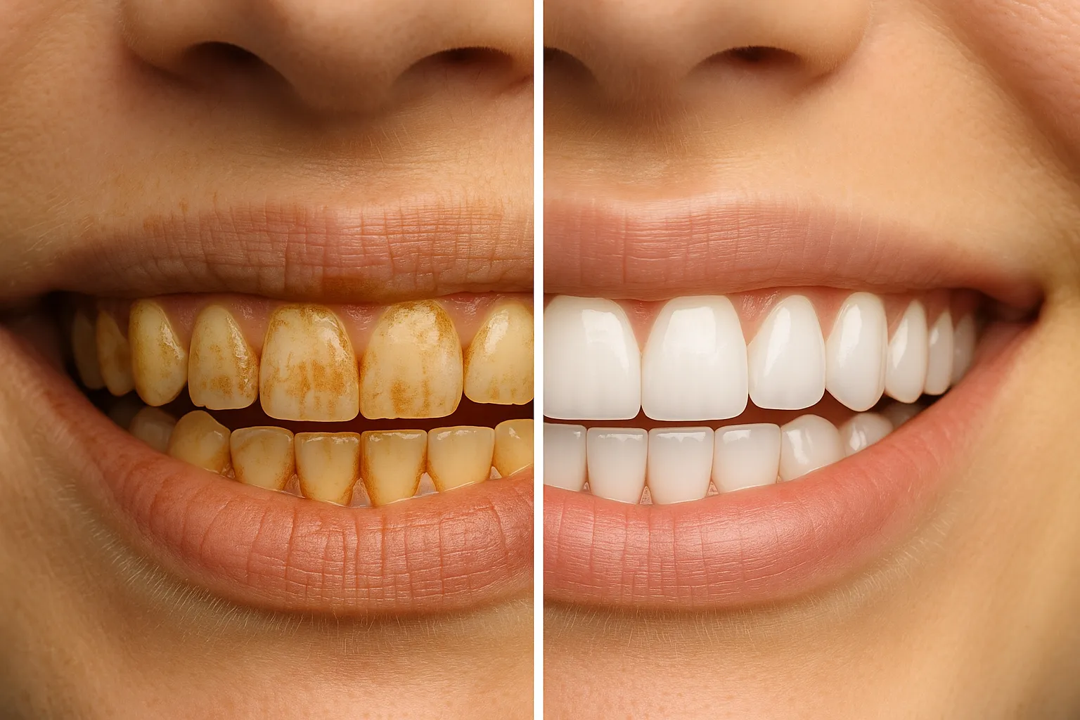 Teeth Whitening Before and After: